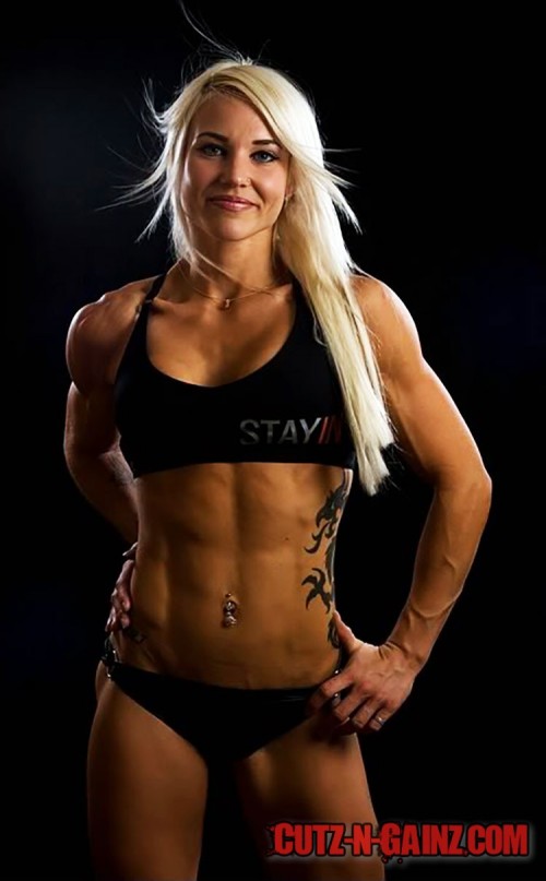 Fitnessmodel Heidi Vuorela (@heidi_lady) zeigt tolle Sixpack Bauchmuskeln und Tattoos